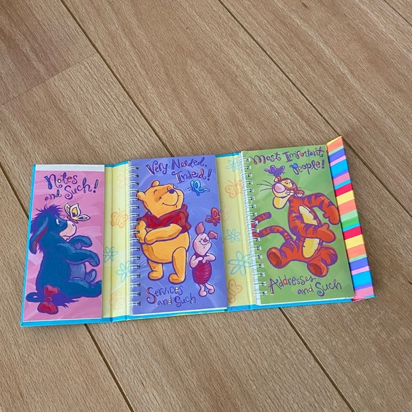 Y2K Pooh planner organizer - Picture 3 of 5